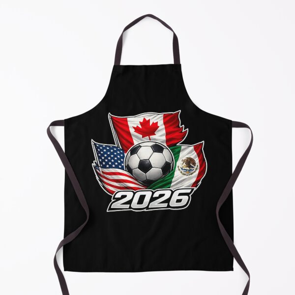 Item preview, Soccer 2026 USA Canada Mexico – World Football Flags designed and sold by MargaretaArt.