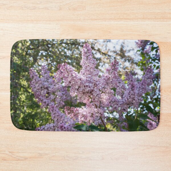 Item preview, Blooming Fragrant Lilac Bush in Sunlight designed and sold by Georgia Mizuleva.