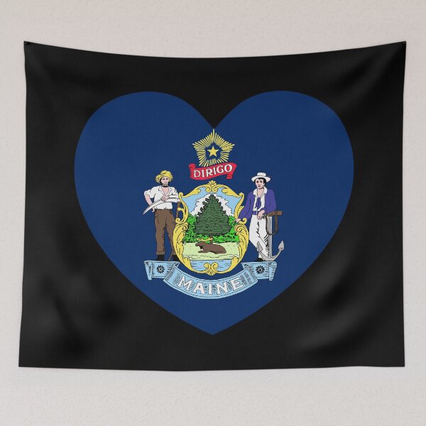 Item preview, Maine Heart ME designed and sold by shitpostee.