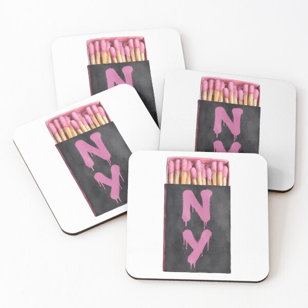 Item preview, NY Matchbox Graffiti Pink Street Art designed and sold by Krmdesign.