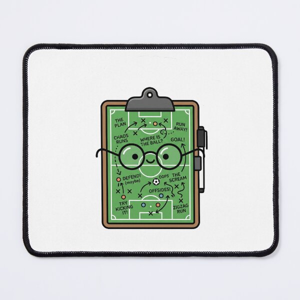 Item preview, Sarcastic Soccer Manager Tactical Board Laptop Decal designed and sold by Mr-wow.