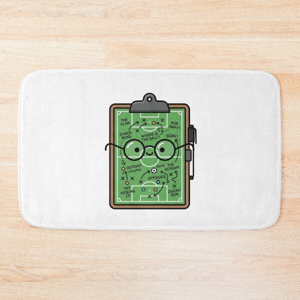 Item preview, Sarcastic Soccer Manager Tactical Board Laptop Decal designed and sold by Mr-wow.