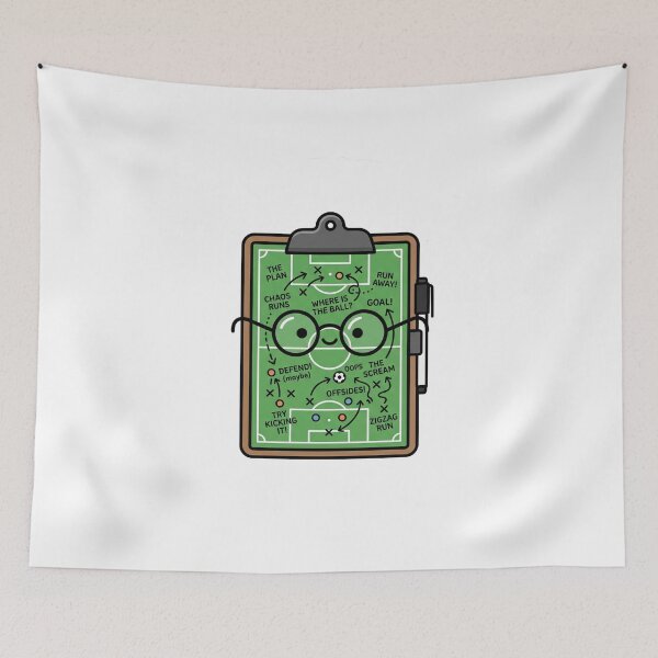 Item preview, Sarcastic Soccer Manager Tactical Board Laptop Decal designed and sold by Mr-wow.