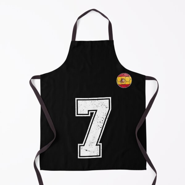 Item preview, Spain Soccer Number 7 Vintage Sports Fan designed and sold by KristenosNehk.