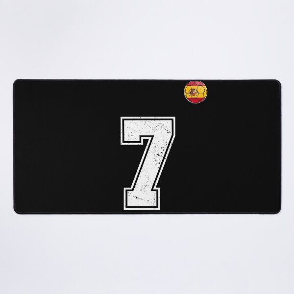 Item preview, Spain Soccer Number 7 Vintage Sports Fan designed and sold by KristenosNehk.