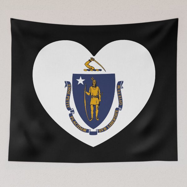 Item preview, Massachusetts Heart MA designed and sold by shitpostee.
