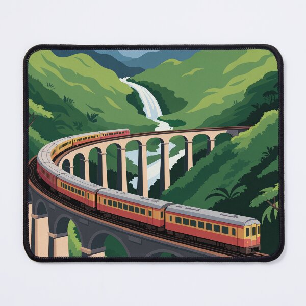 Item preview, Kuranda Scenic Railway Cairns Australia Vinatge Travel Poster designed and sold by pod24.