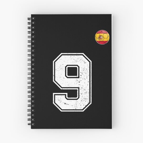 Item preview, Spain Soccer Number 9 Vintage Sports Fan designed and sold by KristenosNehk.