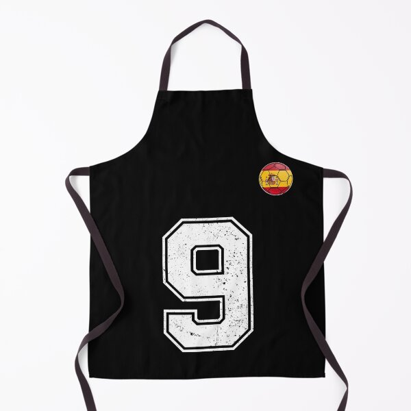 Item preview, Spain Soccer Number 9 Vintage Sports Fan designed and sold by KristenosNehk.