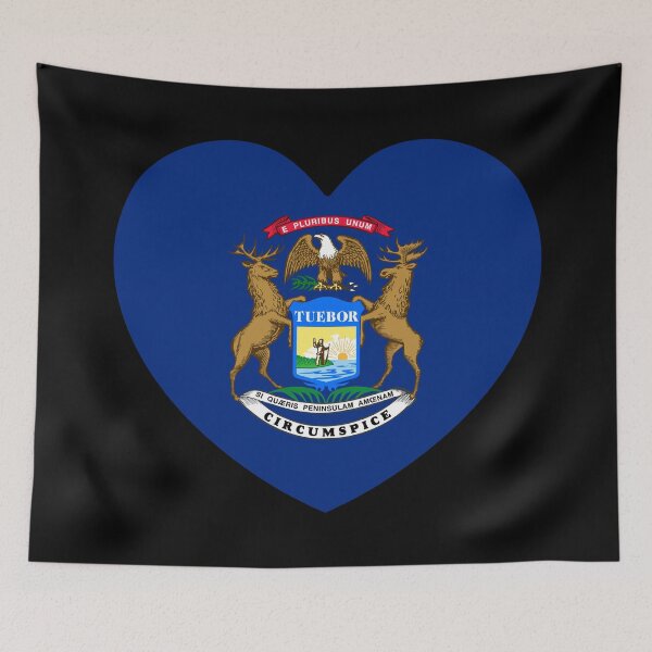 Item preview, Michigan Heart MI designed and sold by shitpostee.