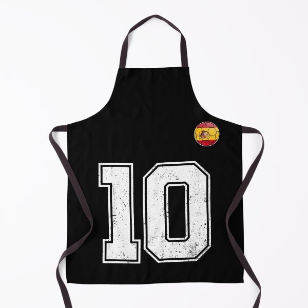 Item preview, Spain Soccer Number 10 Vintage Sports Fan designed and sold by KristenosNehk.