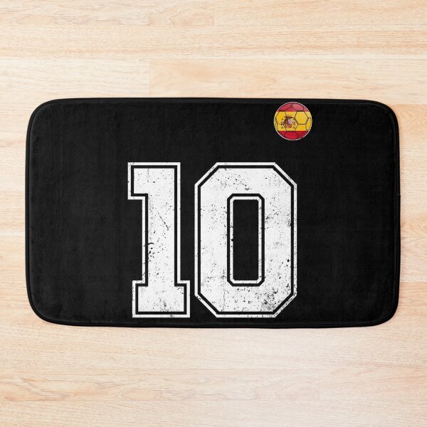 Item preview, Spain Soccer Number 10 Vintage Sports Fan designed and sold by KristenosNehk.