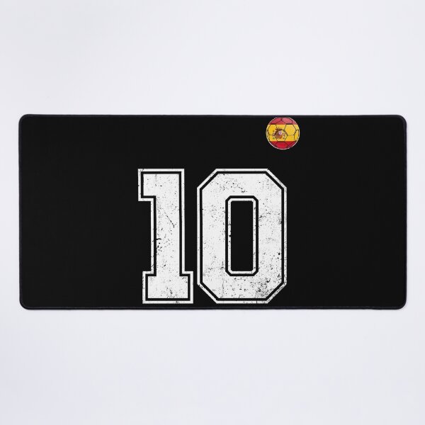 Item preview, Spain Soccer Number 10 Vintage Sports Fan designed and sold by KristenosNehk.
