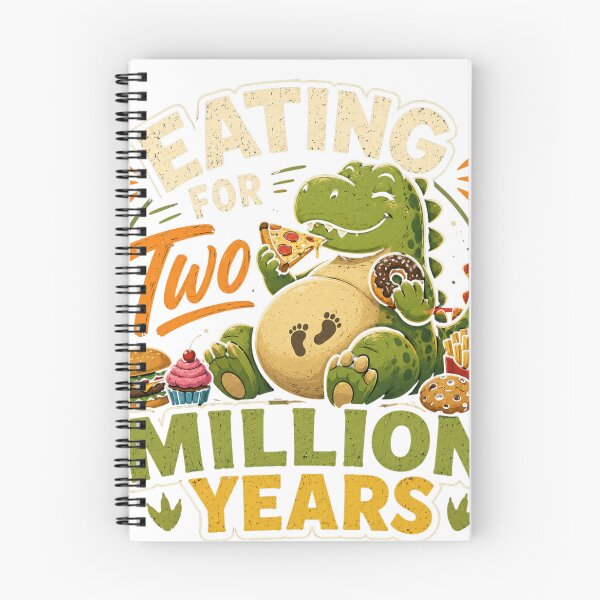 Item preview, Eating For Two Million Years Funny Pregosaurus Design designed and sold by Bo0gyArt.