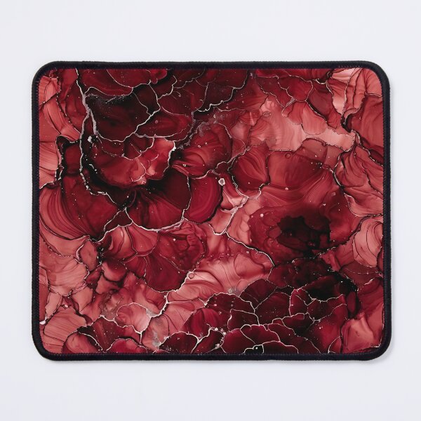 Item preview, Crimson Red Alcohol Ink Abstract designed and sold by dahliyagh.