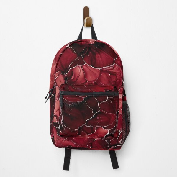 Item preview, Crimson Red Alcohol Ink Abstract designed and sold by dahliyagh.