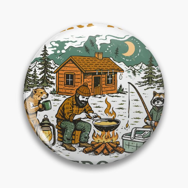Item preview, Leaky Roof Outdoors Hunting Fishing Camping designed and sold by Matinez Pink.
