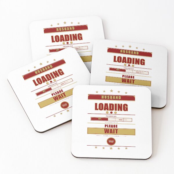 Item preview, Husband Loading Please Wait Funny Marriage Gift Humor designed and sold by Mega-Shopping.
