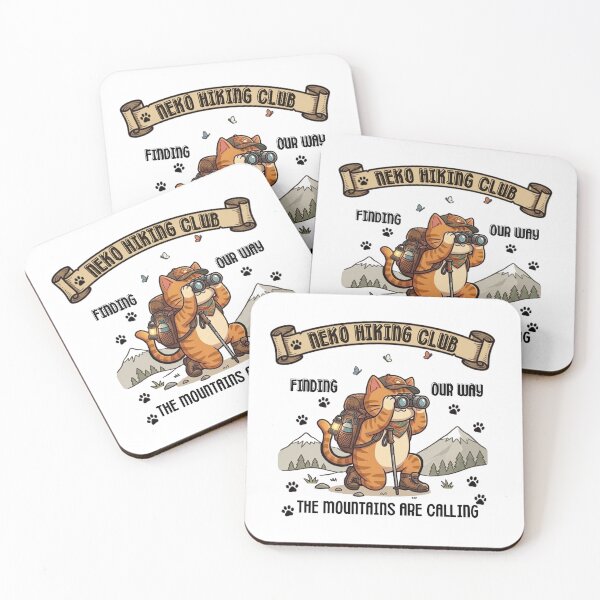 Item preview, Neko Hiking Club - Backpacking Edition Cat Outdoor Adventure designed and sold by tnwbank.