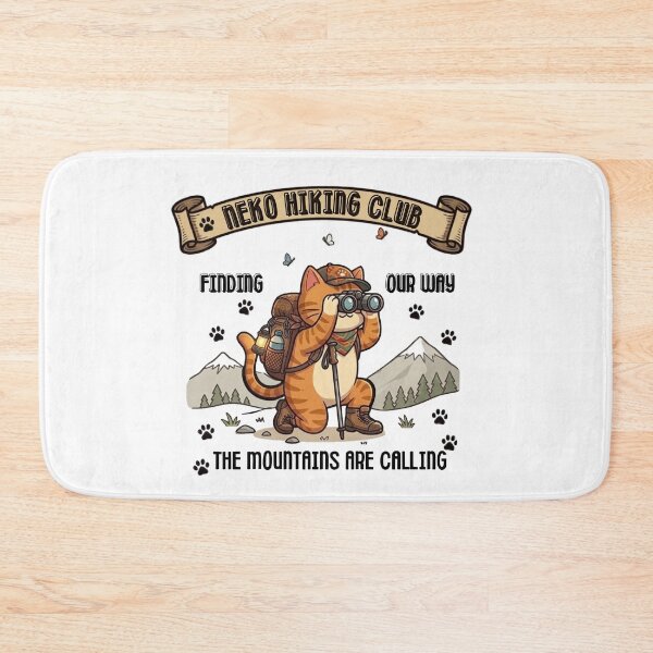 Item preview, Neko Hiking Club - Backpacking Edition Cat Outdoor Adventure designed and sold by tnwbank.