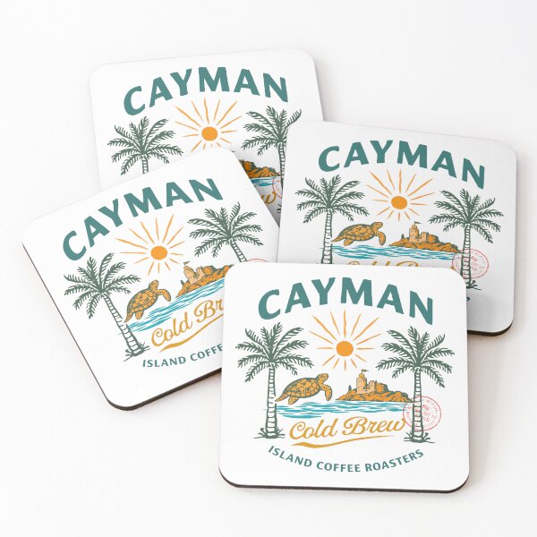 Item preview, Cayman Cold Brew Island Coffee Roasters T-Shirt designed and sold by Matinez Pink.