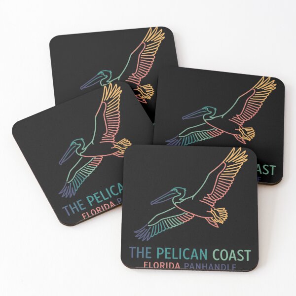 Item preview, Florida Panhandle Pelican Coast T-Shirt designed and sold by artlife4.