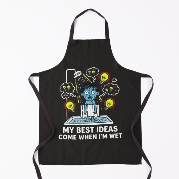 Item preview, Shower Thoughts Funny Adult Sarcastic Humor Design designed and sold by RawInkCo.