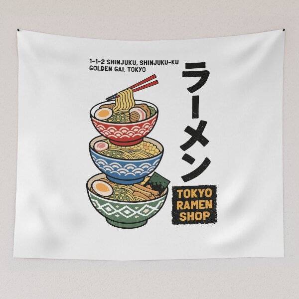 Item preview, Tokyo Ramen Shop T-Shirt designed and sold by Matinez Pink.