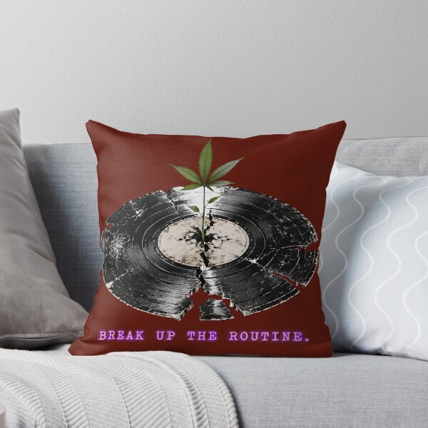 Item preview, Break Up The Routine | Growth Mindset Vinyl Record Shirt designed and sold by Maximilianos.