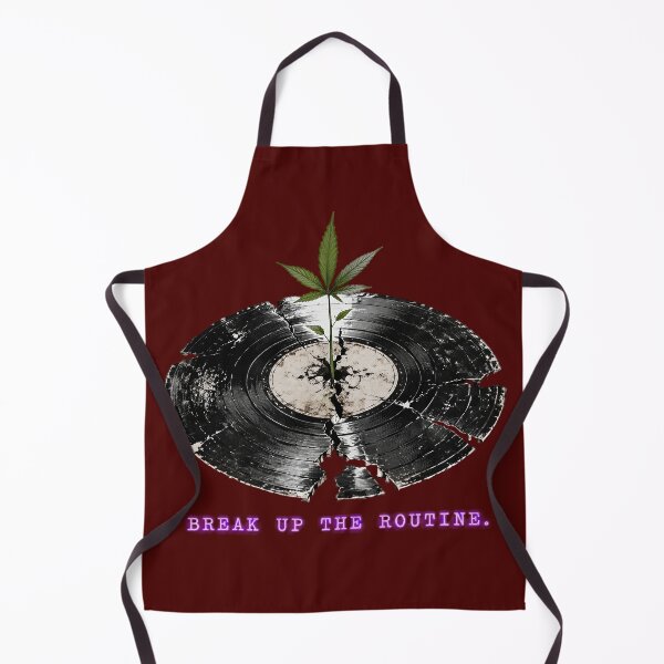 Item preview, Break Up The Routine | Growth Mindset Vinyl Record Shirt designed and sold by Maximilianos.