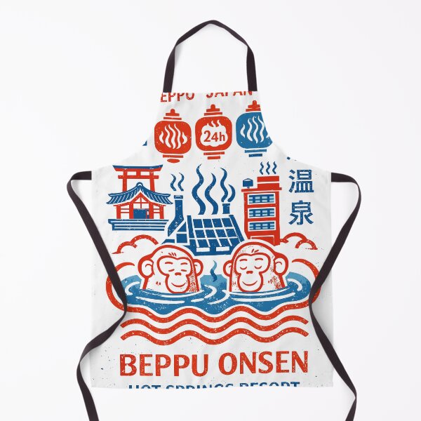 Item preview, Beppu Japan Hot Springs Resort designed and sold by Matinez Pink.