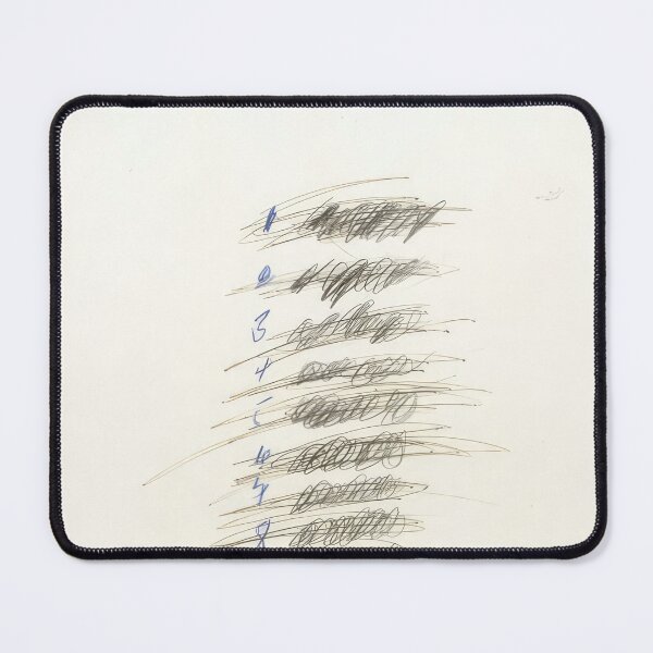 Item preview, Cy Twombly (36) - Poetic Scribbles – Expressive Energy in the Style of Cy Twombly designed and sold by GabyDAlessandro.