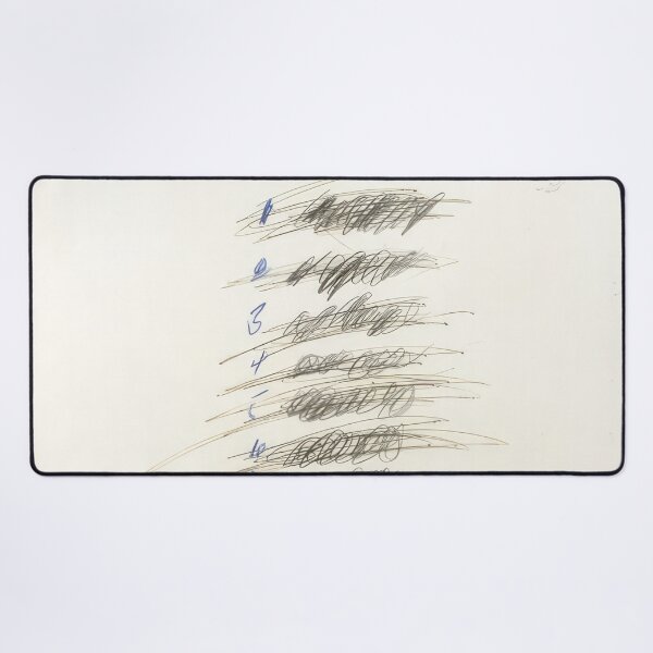 Item preview, Cy Twombly (36) - Poetic Scribbles – Expressive Energy in the Style of Cy Twombly designed and sold by GabyDAlessandro.