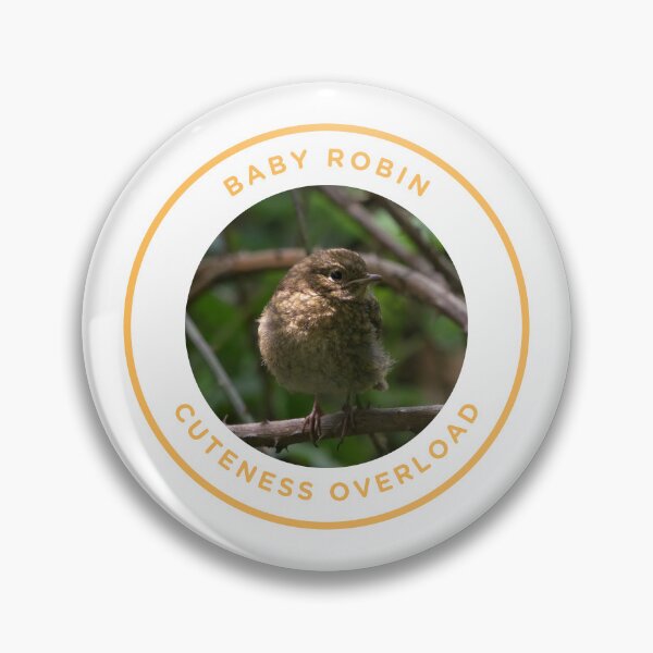 Item preview, Baby Robin - Cuteness Overload designed and sold by KM Wong Photography.