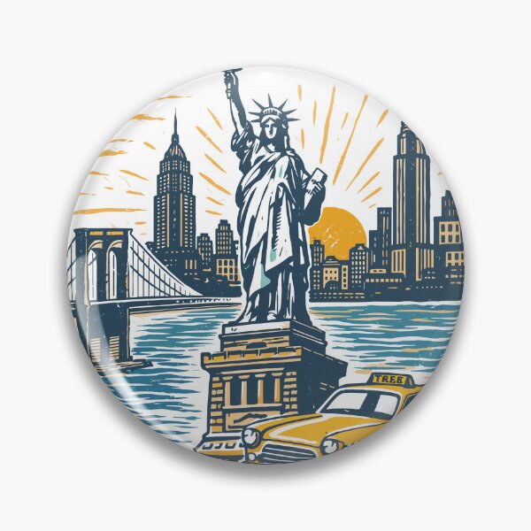 Item preview, New York Cityscape T-Shirt designed and sold by Matinez Pink.