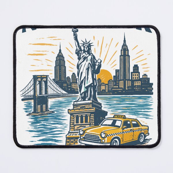 Item preview, New York Cityscape T-Shirt designed and sold by Matinez Pink.