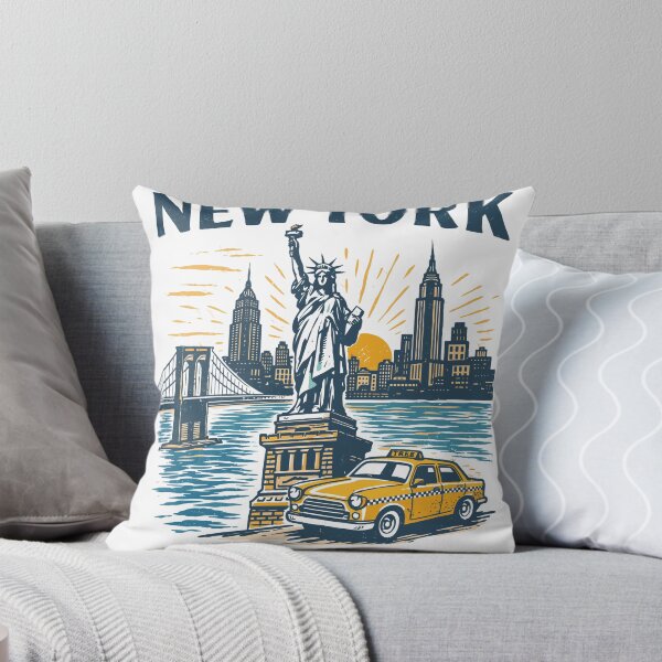Item preview, New York Cityscape T-Shirt designed and sold by Matinez Pink.