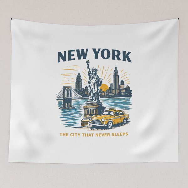 Item preview, New York Cityscape T-Shirt designed and sold by Matinez Pink.