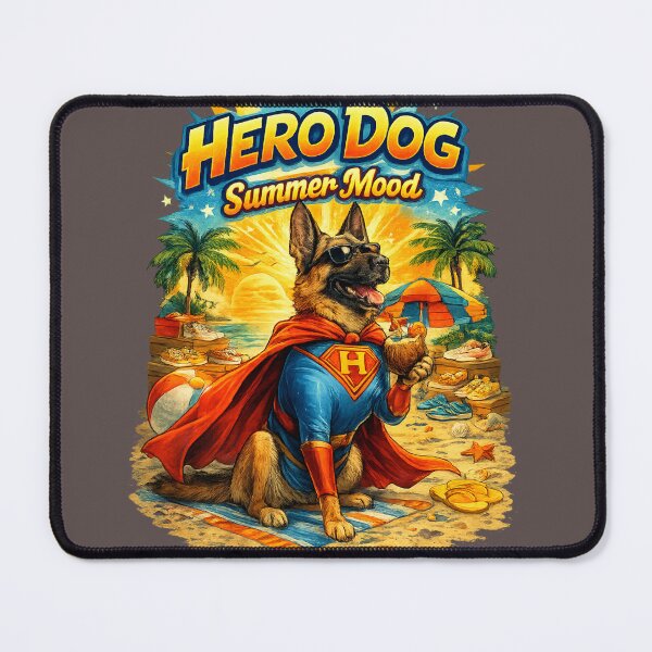 Item preview, Hero Dog — Summer Mood Super Pup designed and sold by ivodanivan.