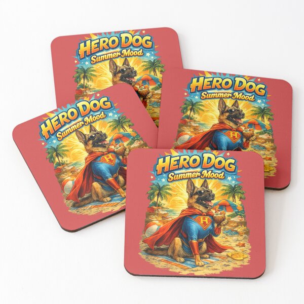 Item preview, Hero Dog — Summer Mood Super Pup designed and sold by ivodanivan.