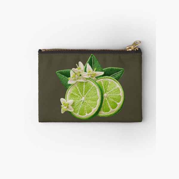 Item preview, Embroidered Lime Blossom Patch Art designed and sold by MegaNovaArt.