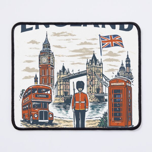 Item preview, England Travel Poster Souvenir designed and sold by Matinez Pink.