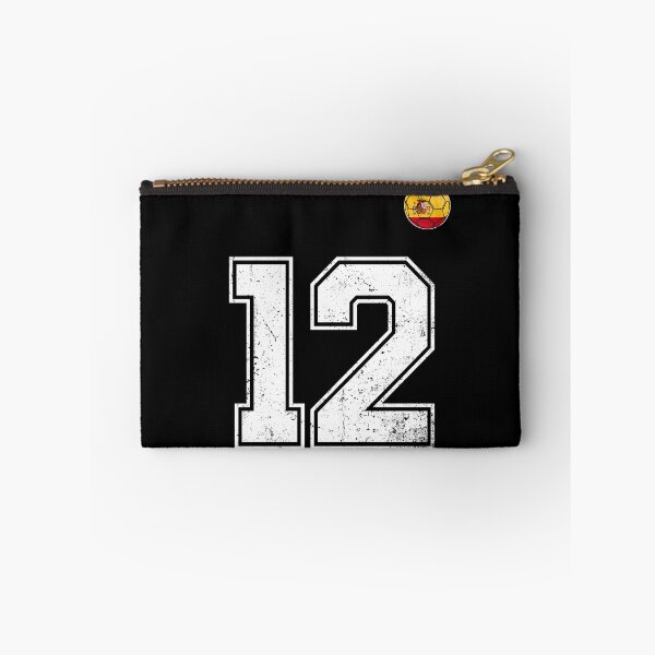 Item preview, Spain Soccer Number 12 Vintage Sports Fan designed and sold by KristenosNehk.
