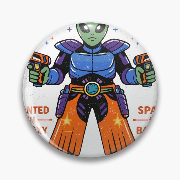 Item preview, Alien Outlaw Space Cowboy T-Shirt designed and sold by Matinez Pink.
