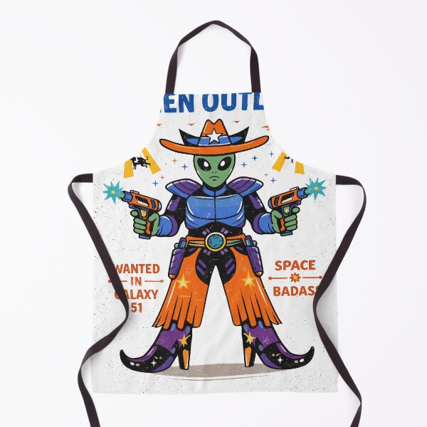 Item preview, Alien Outlaw Space Cowboy T-Shirt designed and sold by Matinez Pink.