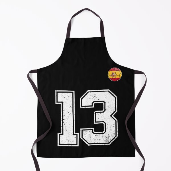 Item preview, Spain Soccer Number 13 Vintage Sports Fan designed and sold by KristenosNehk.