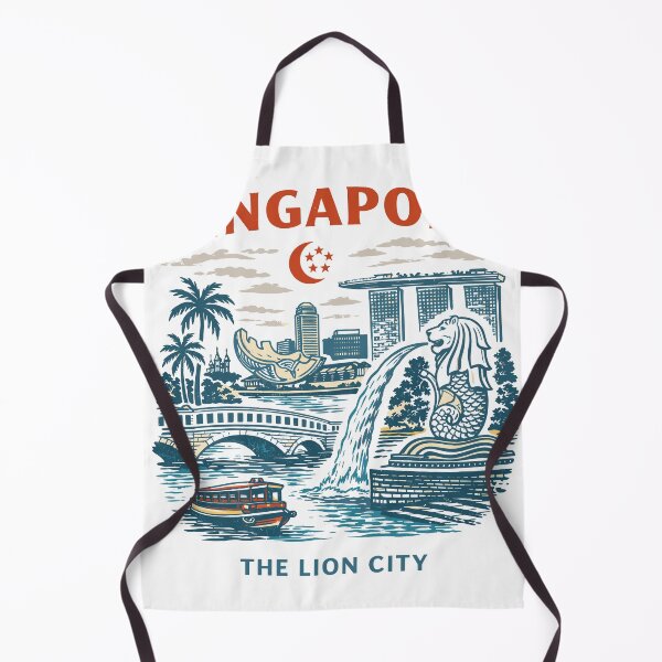 Item preview, Singapore Travel Poster T-Shirt designed and sold by Matinez Pink.