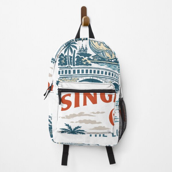 Item preview, Singapore Travel Poster T-Shirt designed and sold by Matinez Pink.