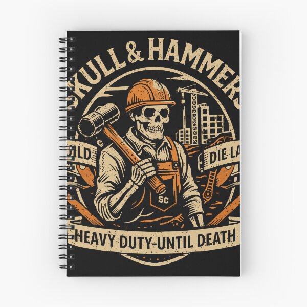Item preview, Construction Skull & Hammers T-Shirt designed and sold by Matinez Pink.