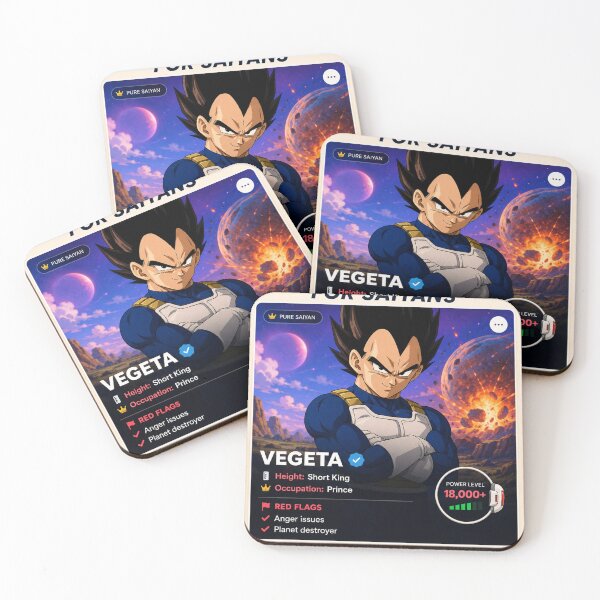 Item preview, Tinder Vegeta designed and sold by Hozukimaru.
